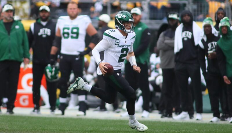 Zach Wilson Heats up After Slow Start in win Against Steelers