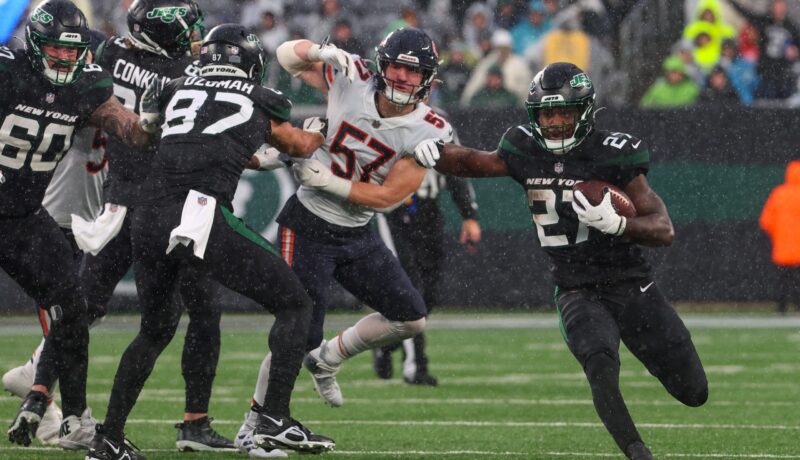 2022/12/11 Jets Week 14 Inactive List @ Bills;