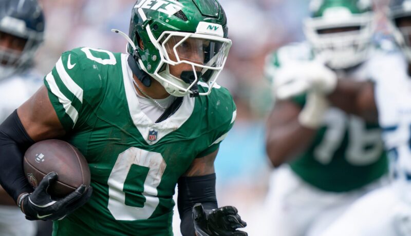 Jets RB Braelon Allen Likely Headed to IR with MCL Sprain