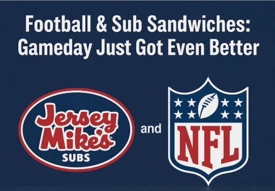 Jersey Mike’s Subs and NFL Team Up for Multiyear Partnership