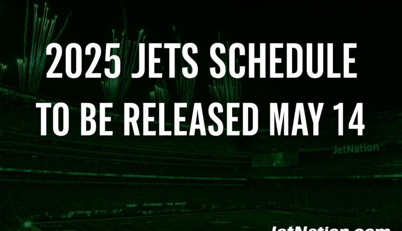 2025 Jets Schedule Set to Be Released May 14th