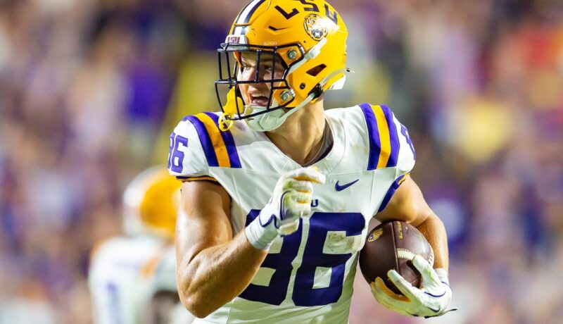 Jets Select LSU Tight End Mason Taylor with 42nd Overall Pick