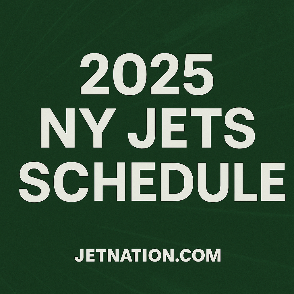 2025 NY Jets Schedule