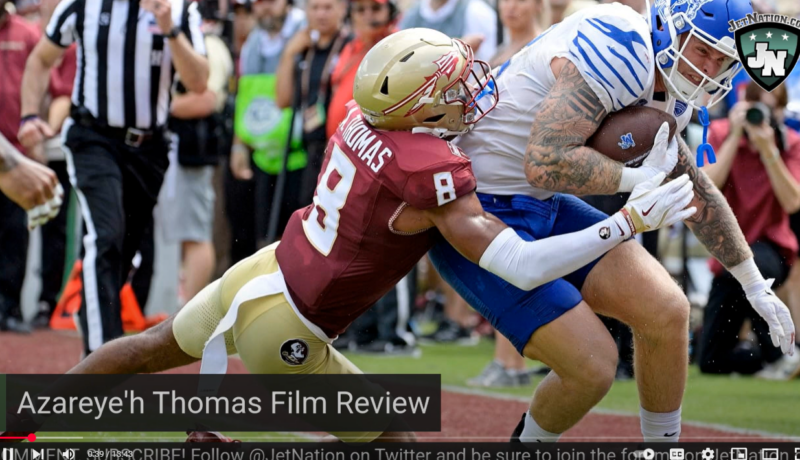 Azareye’h Thomas All-22 Review: Perfect Pairing with Sauce?