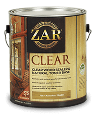 ZAR Clear Wood Sealer & Natural Toner Base
