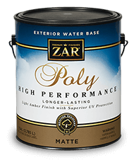 Zar Exterior Water Based High Performance Poly