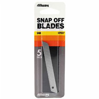 9MM SNAP-OFF CARBON STEEL BLADES 5PK