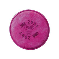2091P2-DC P100 PARTICULATE FILTERS 2 PAIR