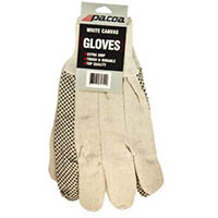 PD300 WHITE PVC-DOTTED GLOVES