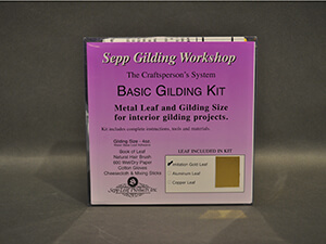 BG2125 – Basic Gilding Kit -Imitation Gold Leaf