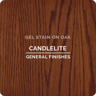 candlelite on oak