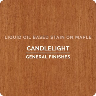 candlelight on maple