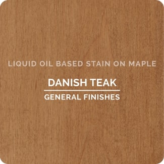 danish teak on maple