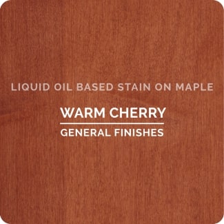 warm cherry on maple