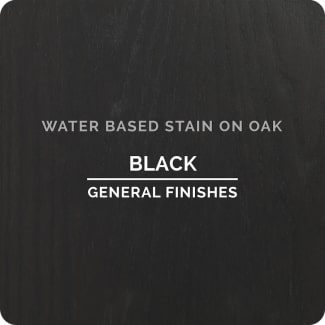 black on oak