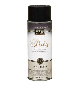 Zar Interior Oil Based Poly Aerosol