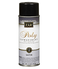 Zar Exterior Oil Based UV Poly Aerosol