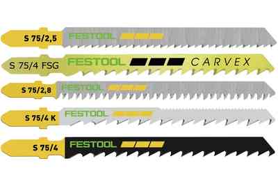 Jigsaw blade set STS-Sort-25 W