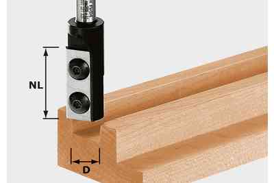 Turning Plate Router Cutter HW Single-Edged, With Base Blade