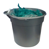 DISPOSABLE GREEN 5.5ML VINYL GLOVES