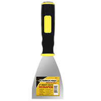 G-FORCE HEAVY DUTY SCRAPER FLAT STAINLESS STEEL BLADE