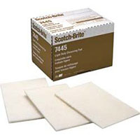 SCOTCH-BRITE 7445 WHITE CLEANSING PAD