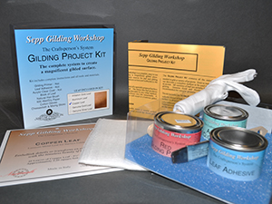 GP2135 -Gilding Project Kit – Copper Leaf with Red Primer