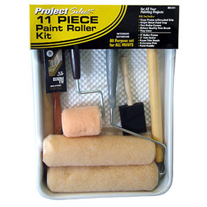 PAINT ROLLER 11-PIECE TRAY SET