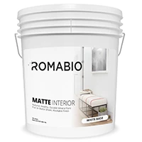 15L Matte Interior White Base