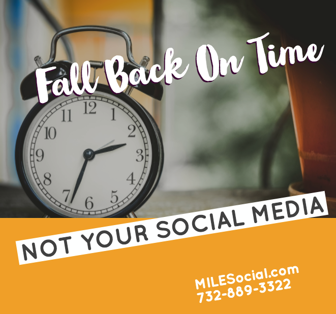 fall back on time not social media