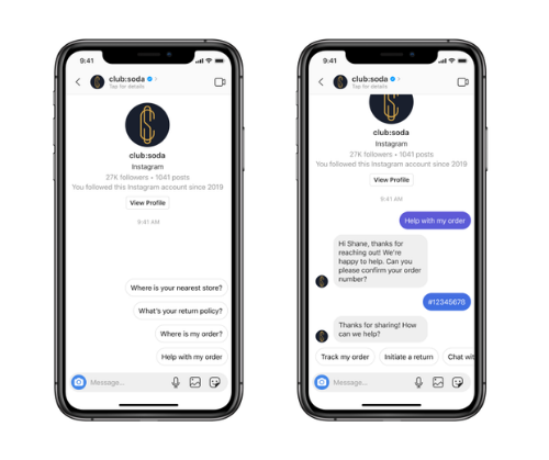 The benefit of Messenger for Instagram Business Accounts